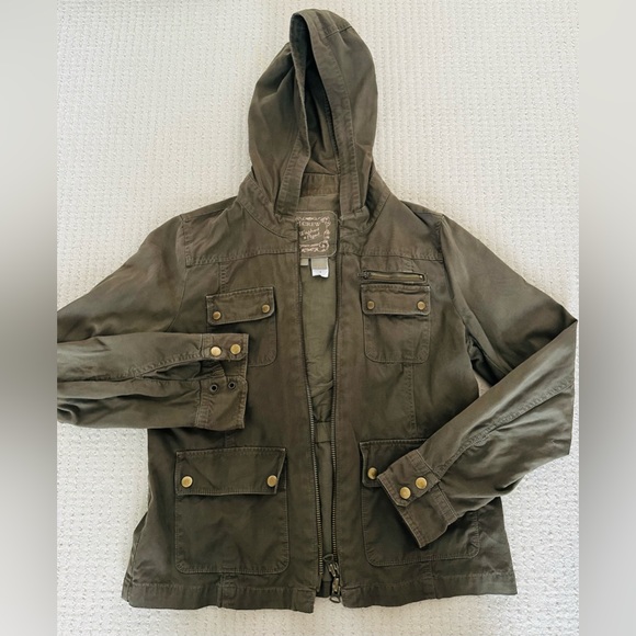 J. Crew Jackets & Blazers - CLEARANCE ✅ J.Crew Khaki Green Utility Jacket, size 8